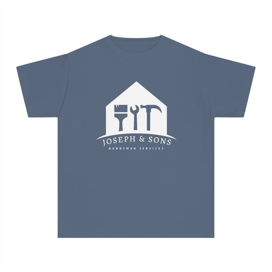 YOUTH Handyman Services Youth Midweight Tee - Perfect for DIY Enthusiasts